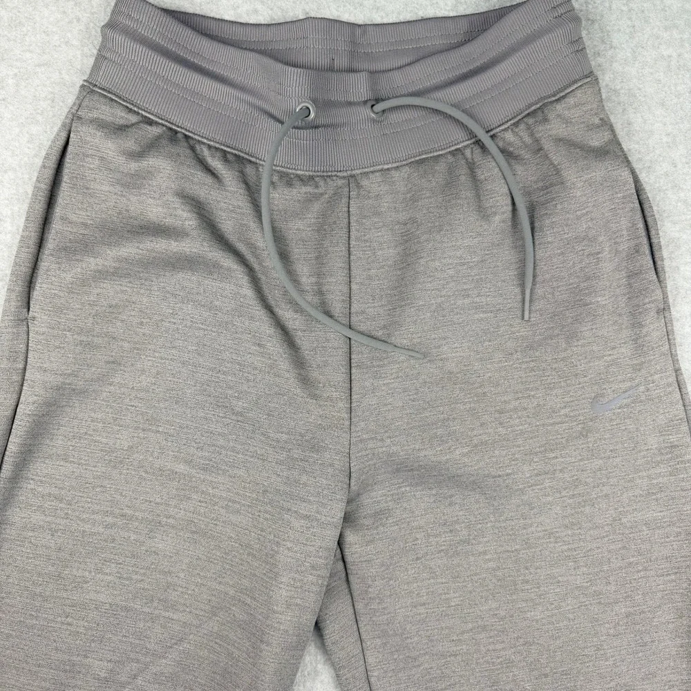 Nike Therma-FIT Gray Heathered Fleece Joggers Sweatpants Mens Small S